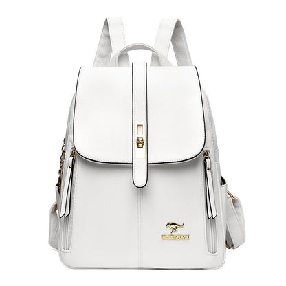 sac a dos femme blanc
