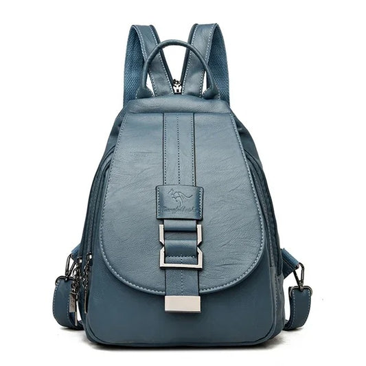 sac a dos femme bleu clair