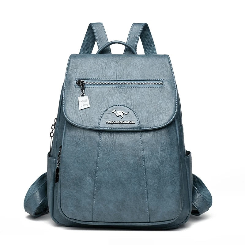 sac a dos femme bleu clair