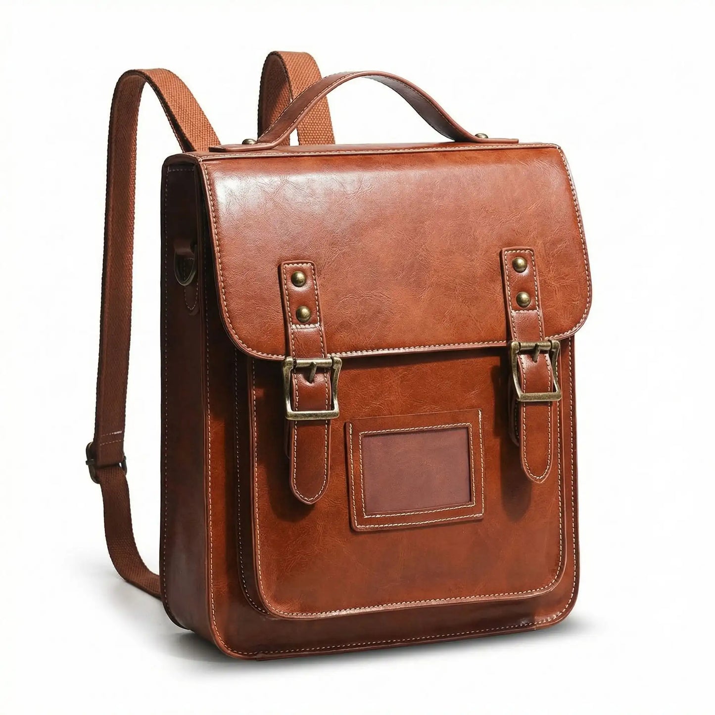 sac a dos femme brun vue avant