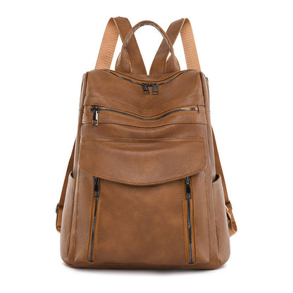 sac a dos brun vue face