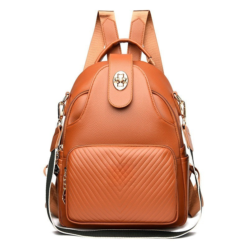 sac a dos femme elegant jaune