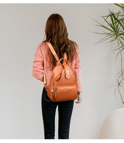 sac a dos femme elegant dans dos