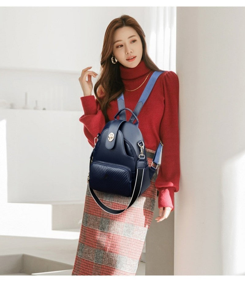 sac a dos femme elegant porte en avant