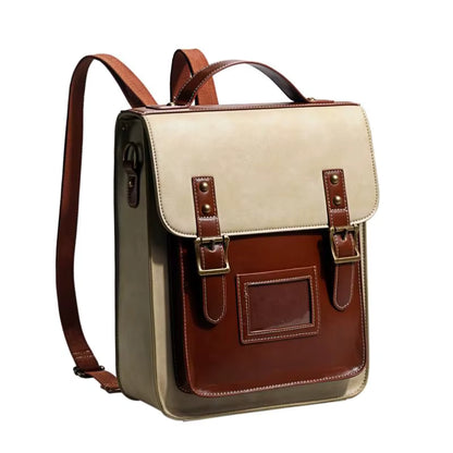 sac a dos femme kaki vue avant