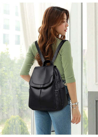 sac a dos femme dans le dos