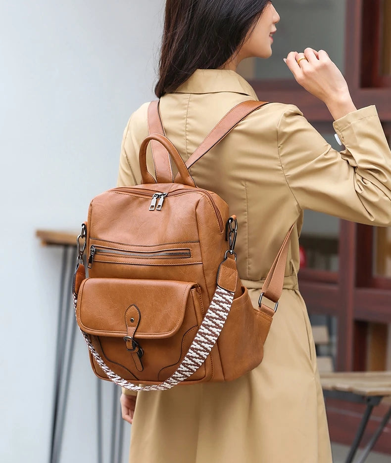 sac a dos femme porte dans dos