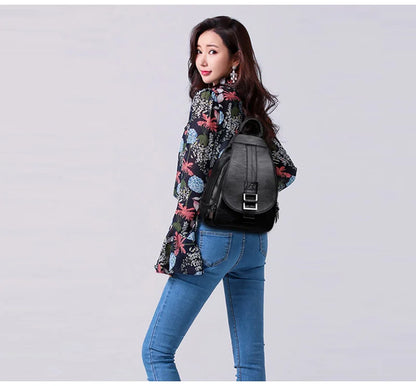 sac a dos femme pore sur dos