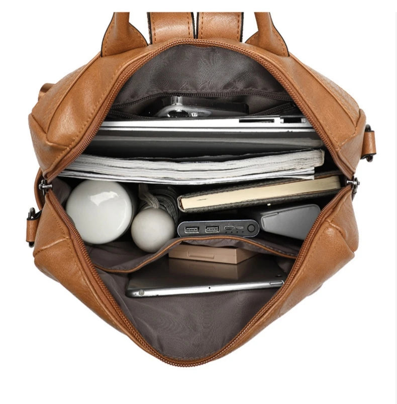 sac a dos femme retro vue interieure