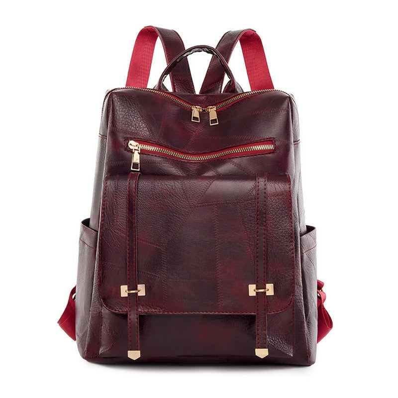 sac a dos femme couleur rouge
