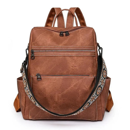 sac a dos femme seul brun