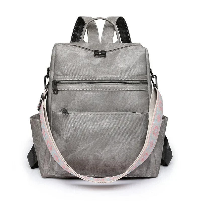 sac a dos femme seul gris