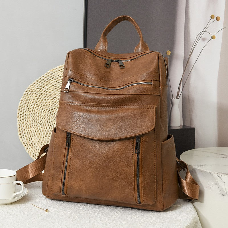 sac a dos femme variante brun