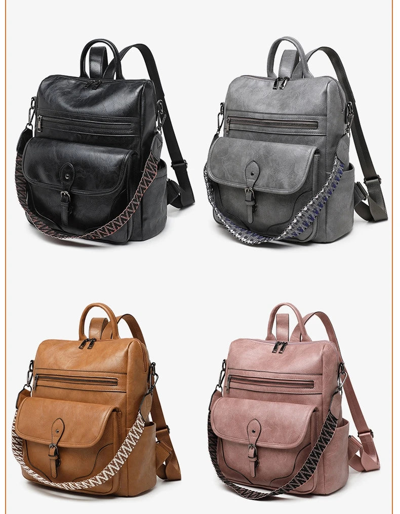 sac a dos femme les quatre couleurs