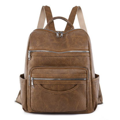 sac a dos femme couleur brun