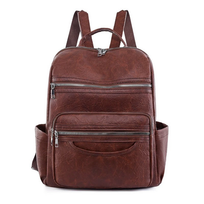 sac a dos femme couleur cafe