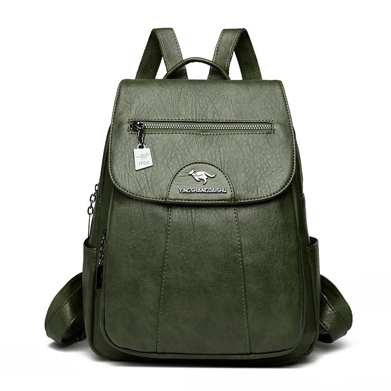 sac a dos femme vert