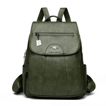 sac a dos femme vert