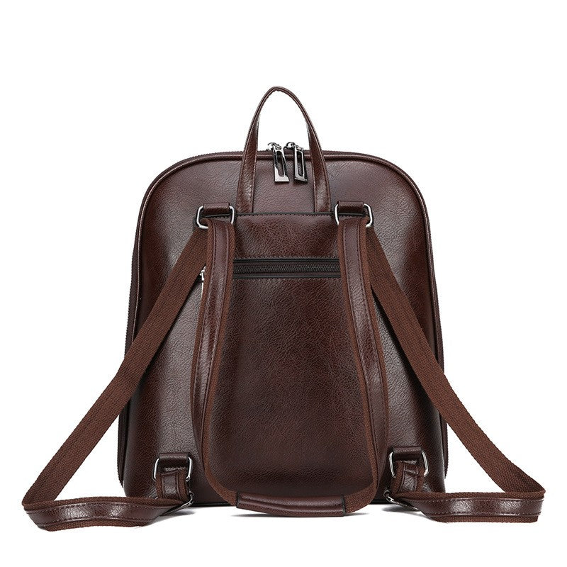 sac a dos femme vintage vue des bretelles
