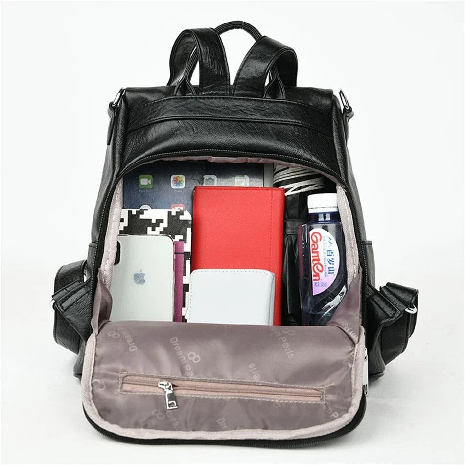 sac a main femme vue interieur