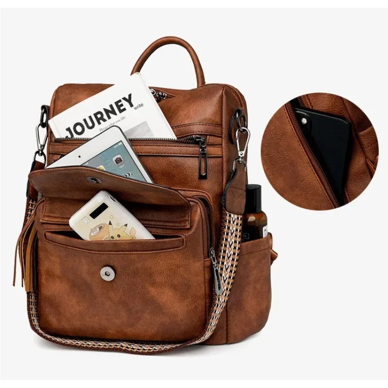sac a main femme multipoches