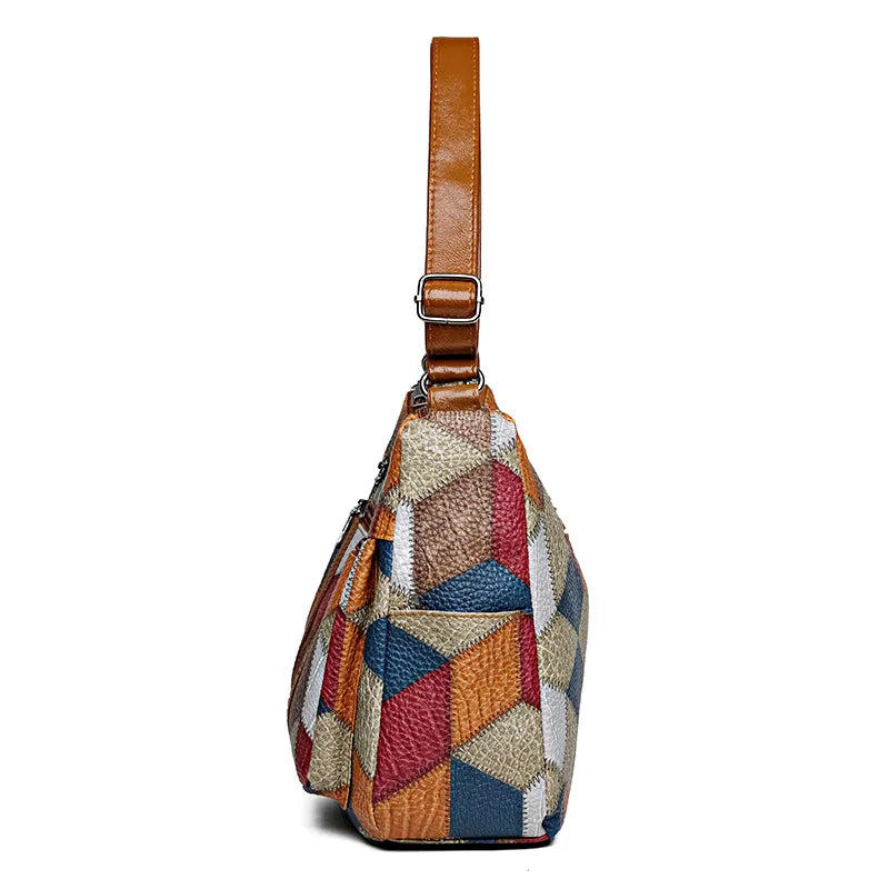 sac bandoulière femme vue cote