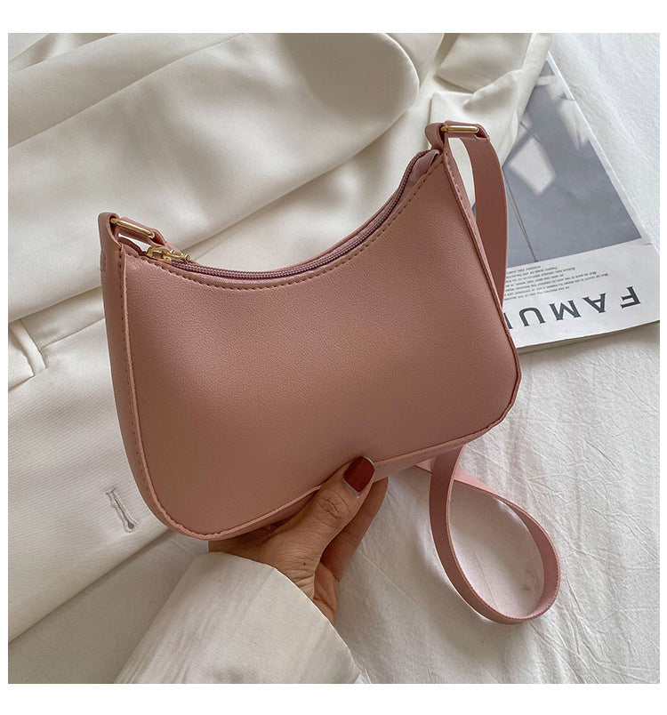 sac bandoulière femme rétro compact rose