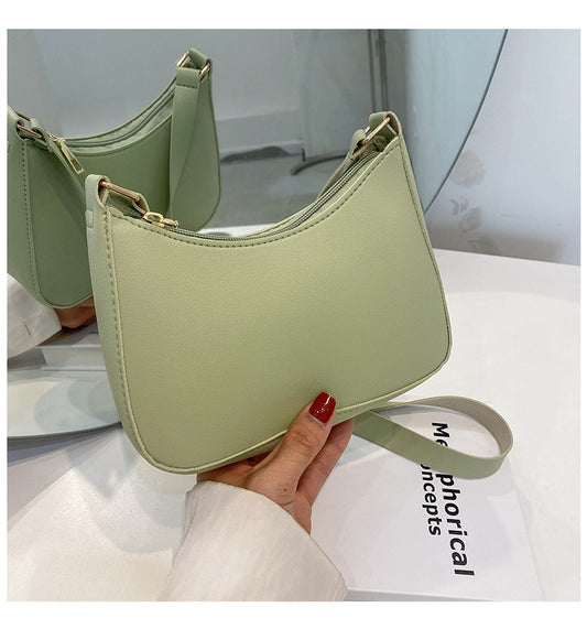 sac bandoulière femme rétro compact vert