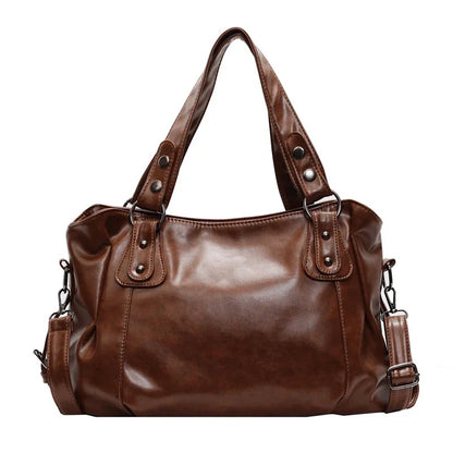 sac bandoulière femme vintage spacieux brun