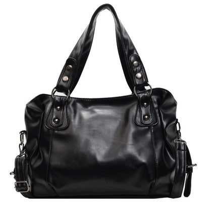 sac bandoulière femme vintage spacieux noir