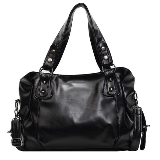 sac bandoulière femme vintage spacieux noir