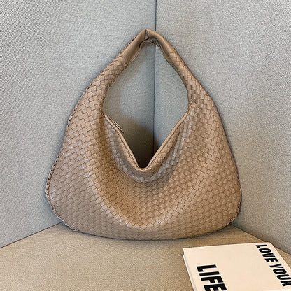 sac bandoulière femme | Cuir Vegan Tissé